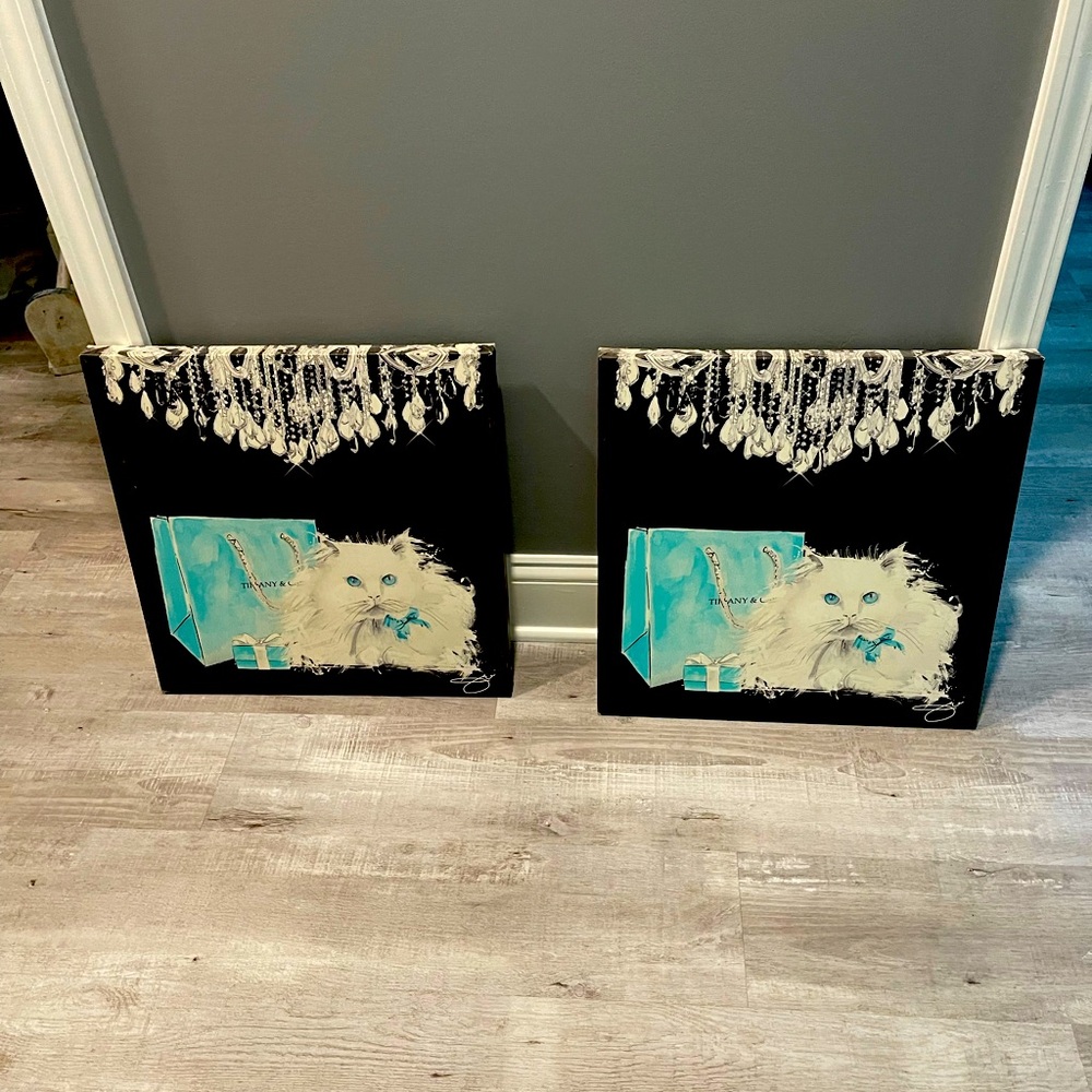 Tiffany $ Co canvas prints